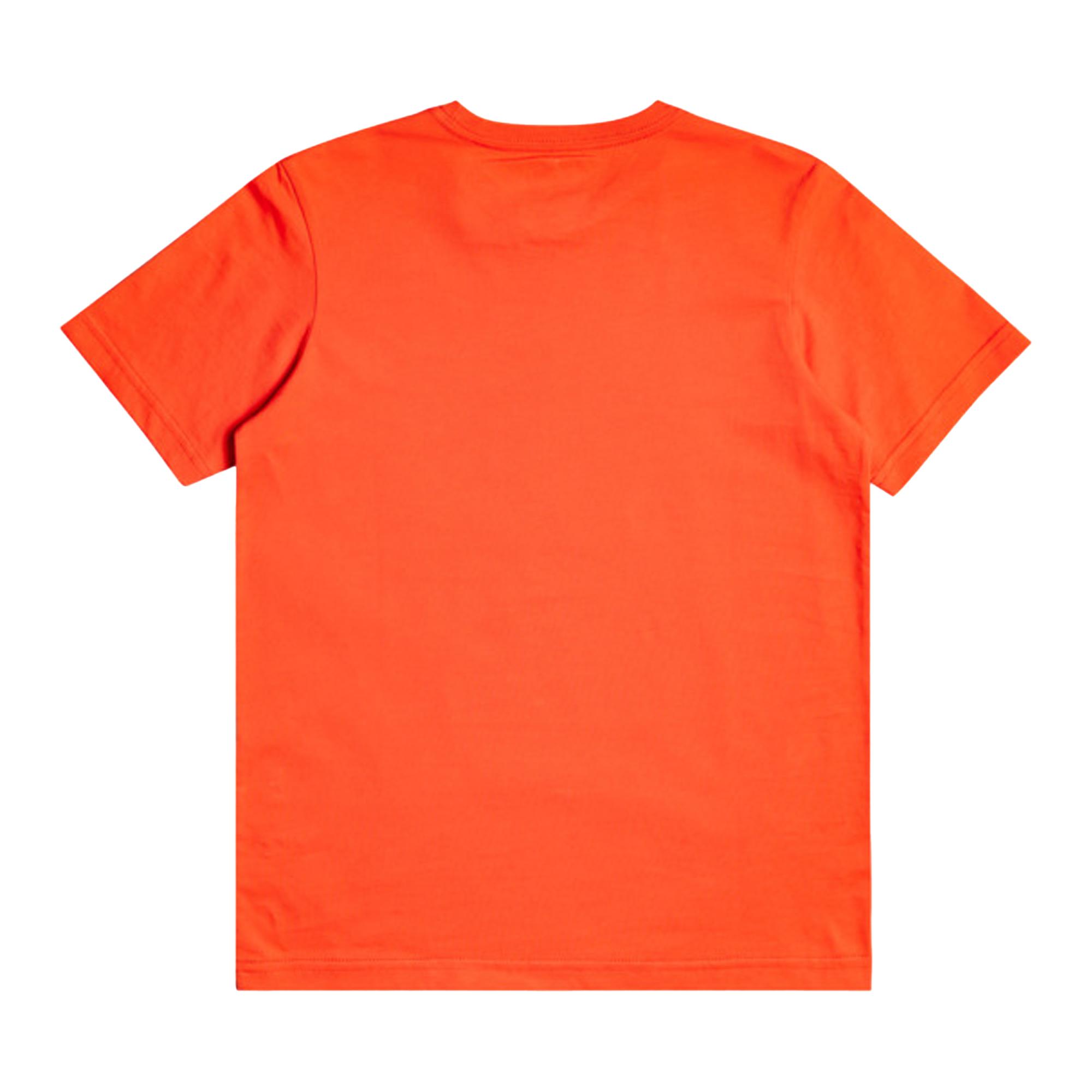 Quiksilver Comp Logo Yth Erkek Çocuk Turuncu Tişört