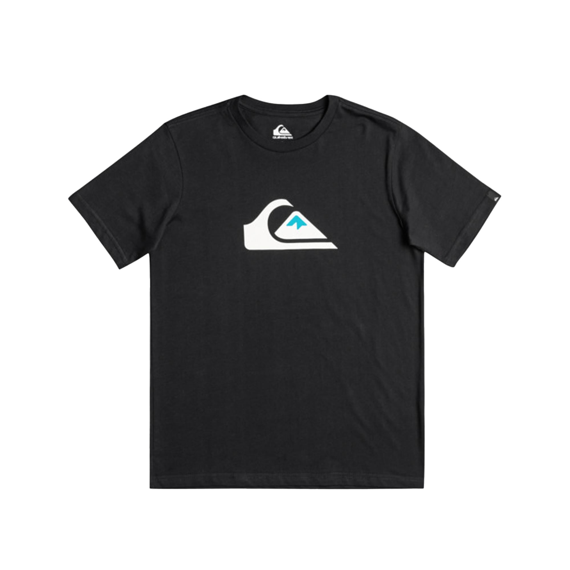 Quiksilver Comp Logo Yth Erkek Çocuk Siyah Tişört