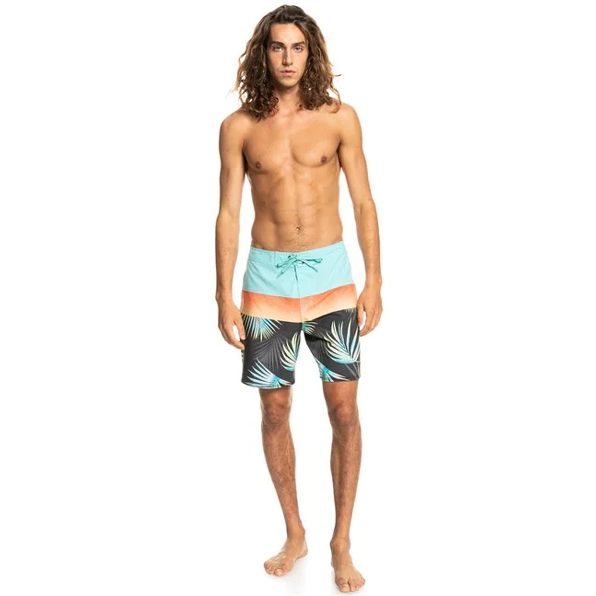 Quiksilver Erkek Boardshort Surfsilk Panel 18 Siyah