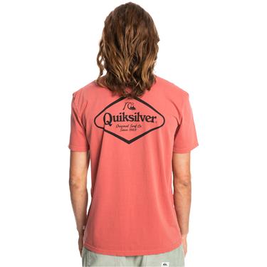  Quiksilver Stir It Up Erkek Kırmızı Tişört