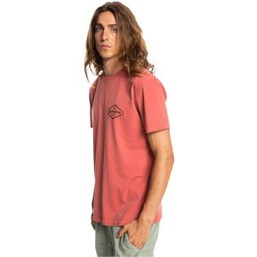  Quiksilver Stir It Up Erkek Kırmızı Tişört