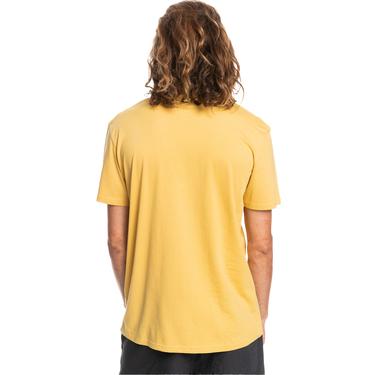  Quiksilver Complogo Erkek Sarı Tişört