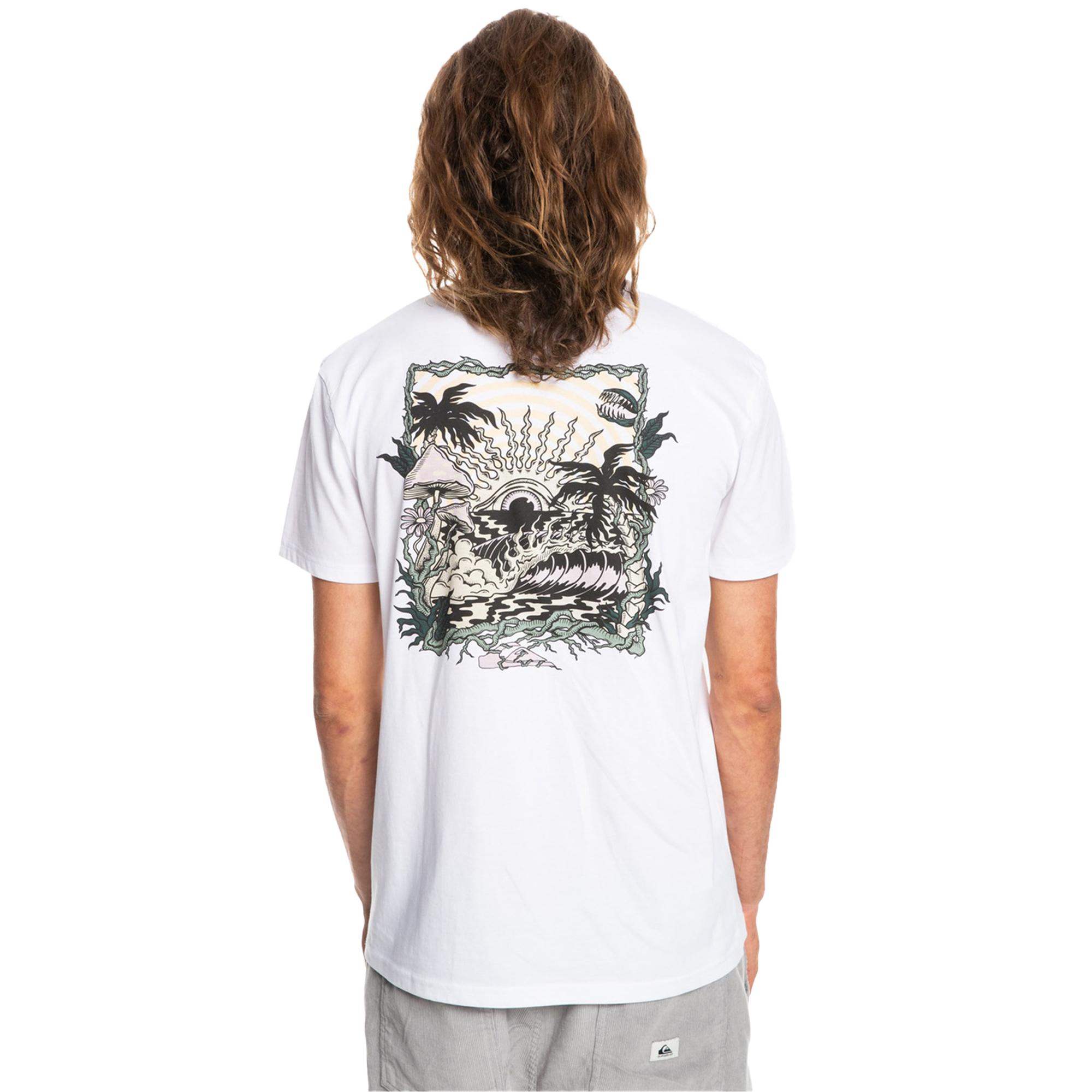 Quiksilver Wary Eye Erkek Renkli Tişört