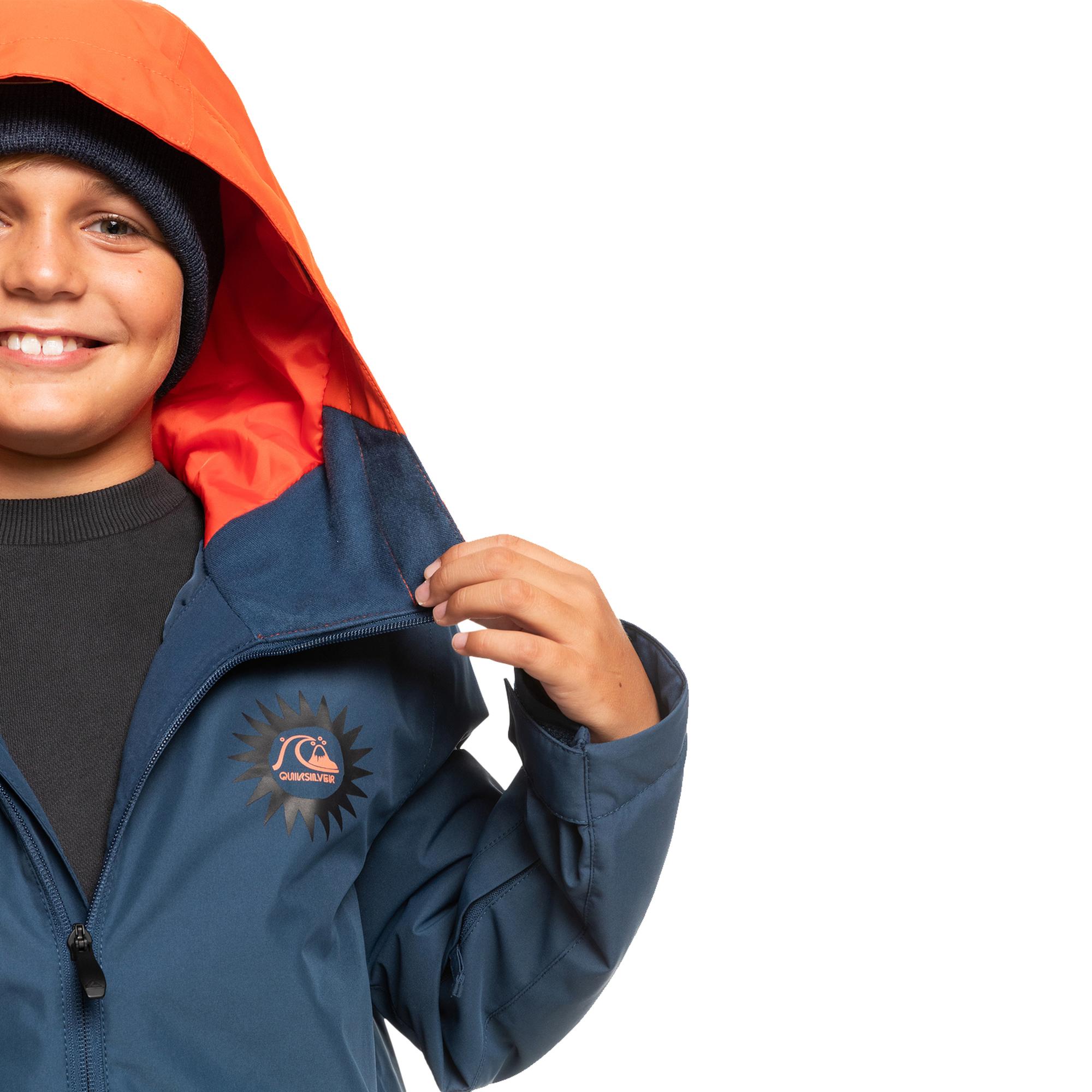 Quiksilver In The Hood Youth Unisex Çocuk Snowboard Ceketi