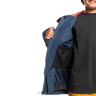 Quiksilver In The Hood Youth Unisex Çocuk Snowboard Ceketi