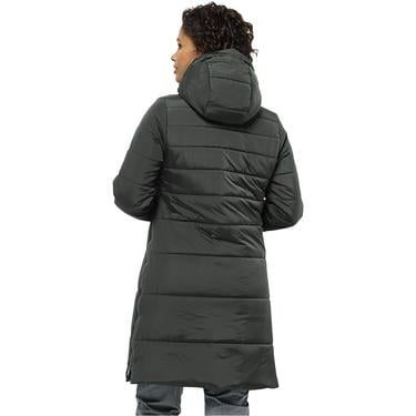  Jack Wolfskin Eisbach Coat Kadın Yeşil Outdoor Ceketi