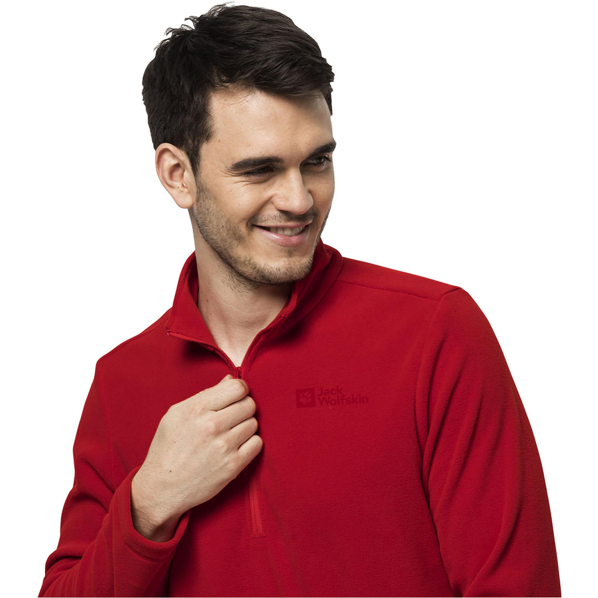 Jack Wolfskin Taunus Hz Erkek Turuncu Polar