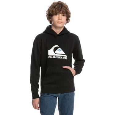  Quiksilver Big Logo Youth Erkek Çocuk Sweatshirt Siyah
