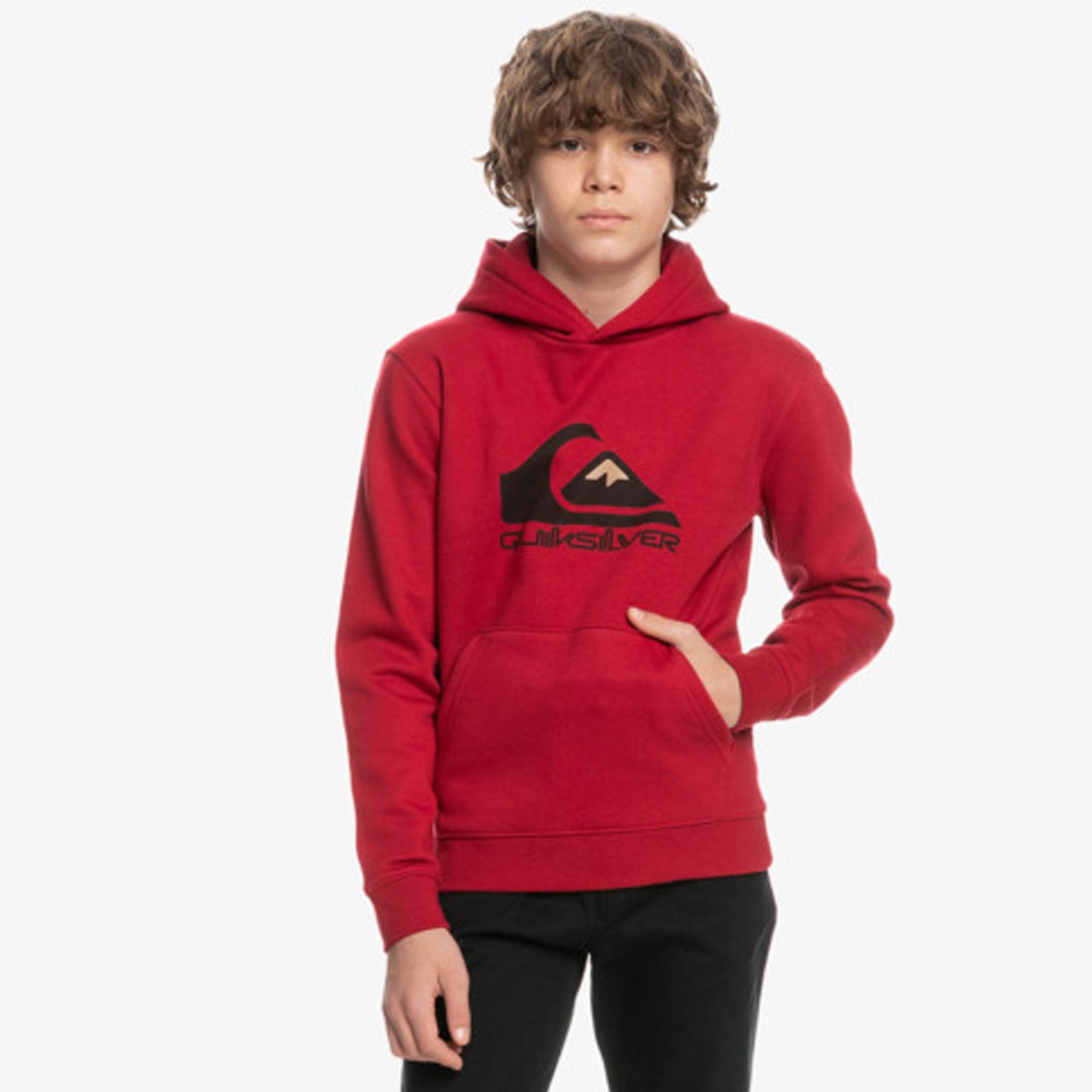 Quiksilver Big Logo Youth Erkek Çocuk Sweatshirt Kırmızı