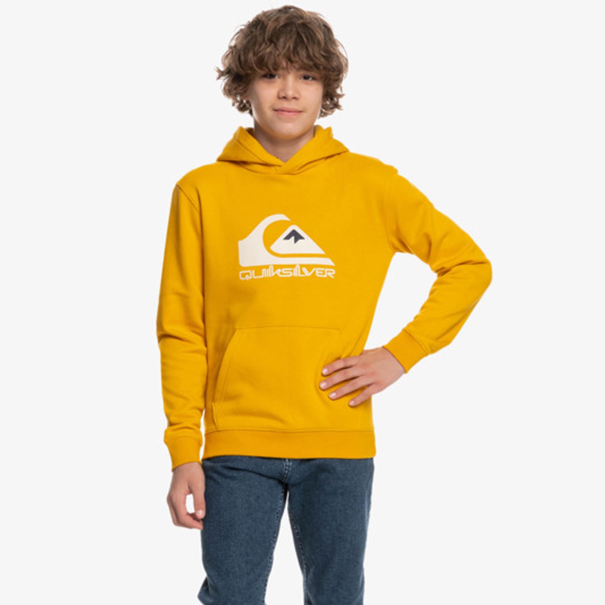 Quiksilver Çocuk Sweatshirt Big Logo Sarı Günlük Giyim