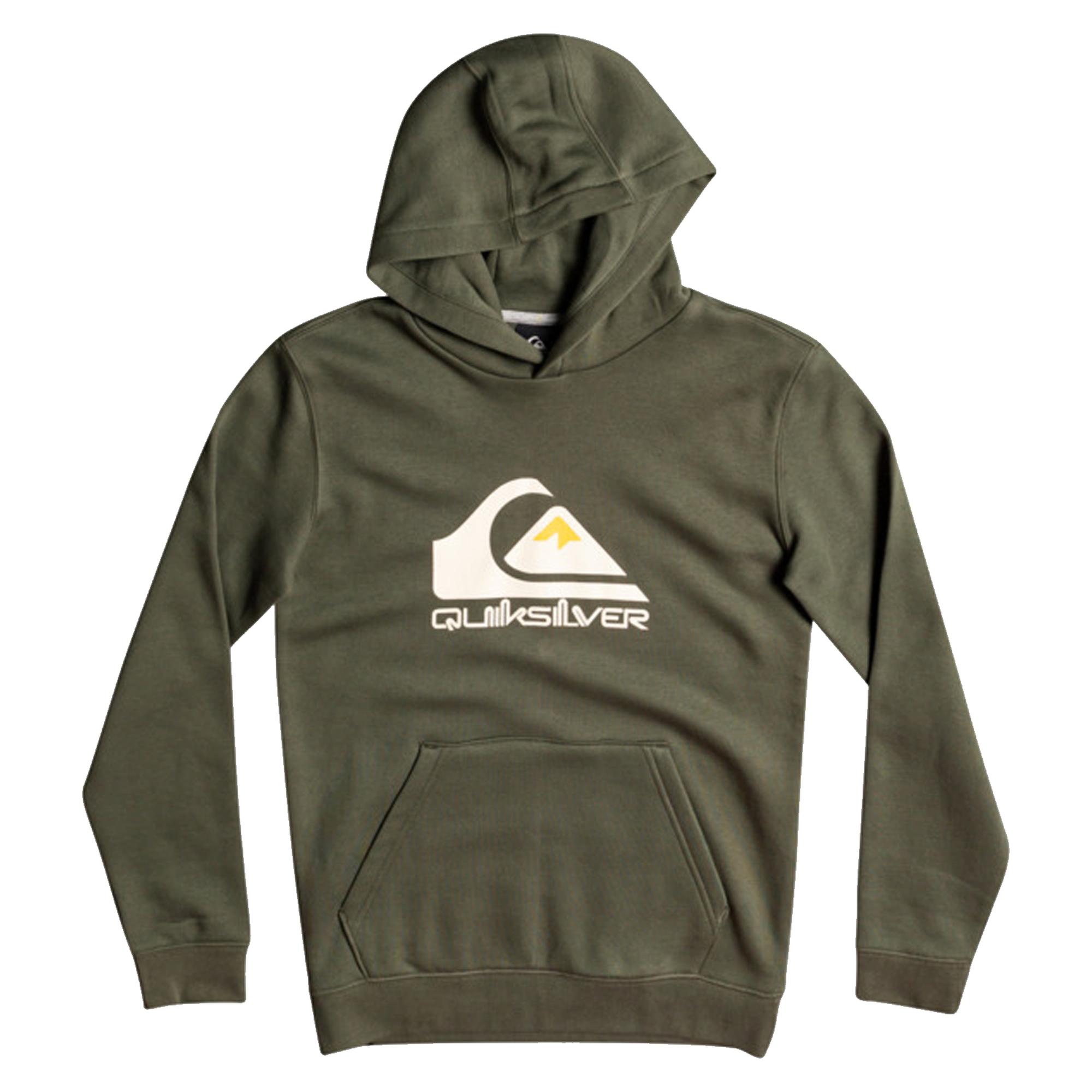 Quiksilver Çocuk Sweatshirt Big Logo Yeşil Günlük Giyim