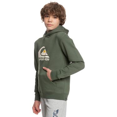  Quiksilver Çocuk Sweatshirt Big Logo Yeşil Günlük Giyim
