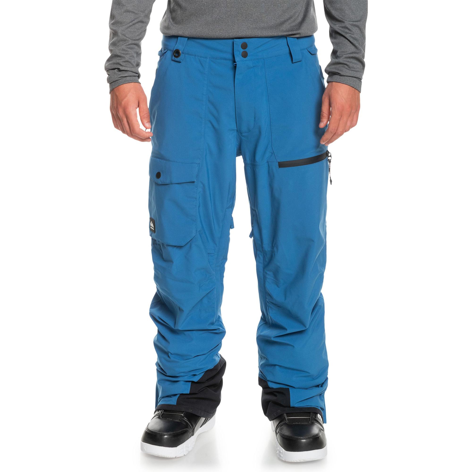 Quiksilver Utility Pt Erkek Mavi Snowboard Pantolonu