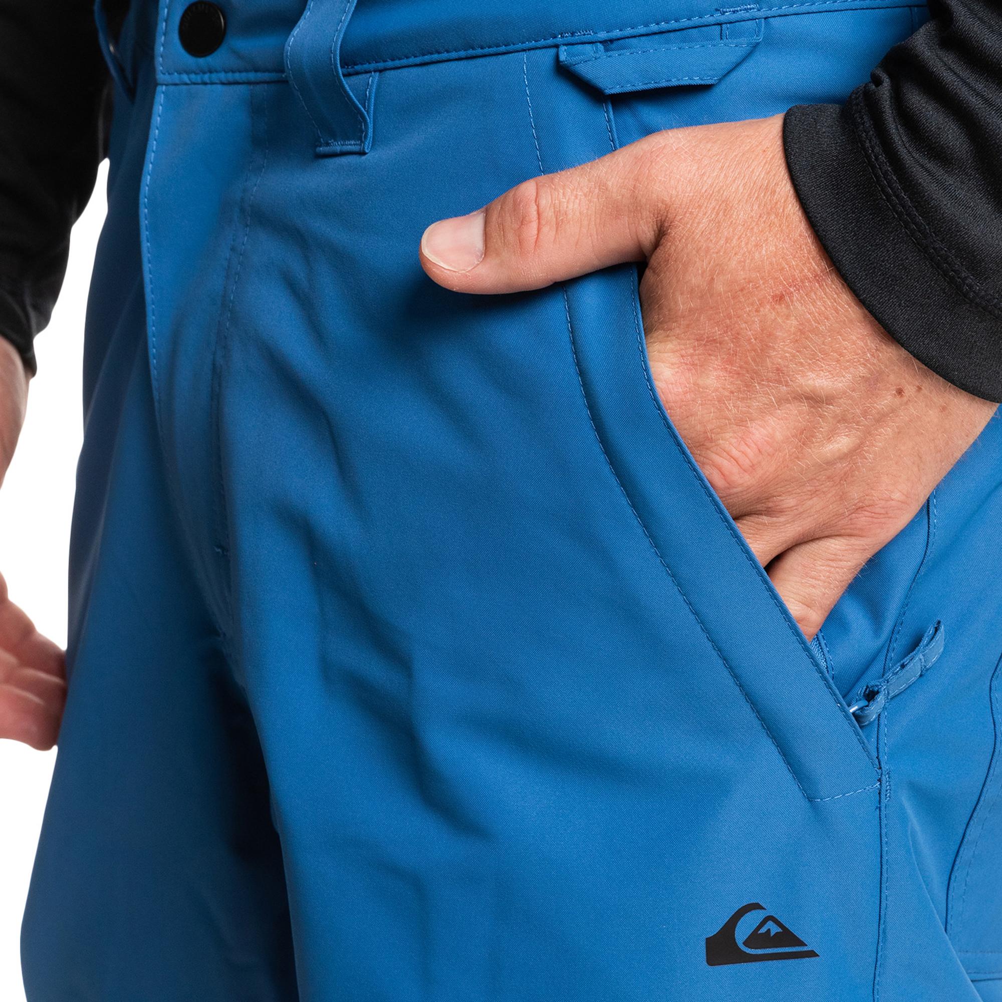 Quiksilver Estate Pt Erkek Mavi Snowboard Pantolonu