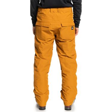  Quiksilver Estate Pt Erkek Kahverengi Snowboard Pantolonu