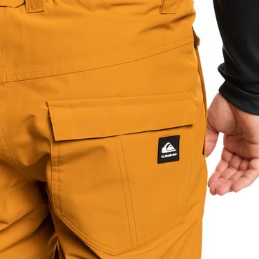  Quiksilver Estate Pt Erkek Kahverengi Snowboard Pantolonu
