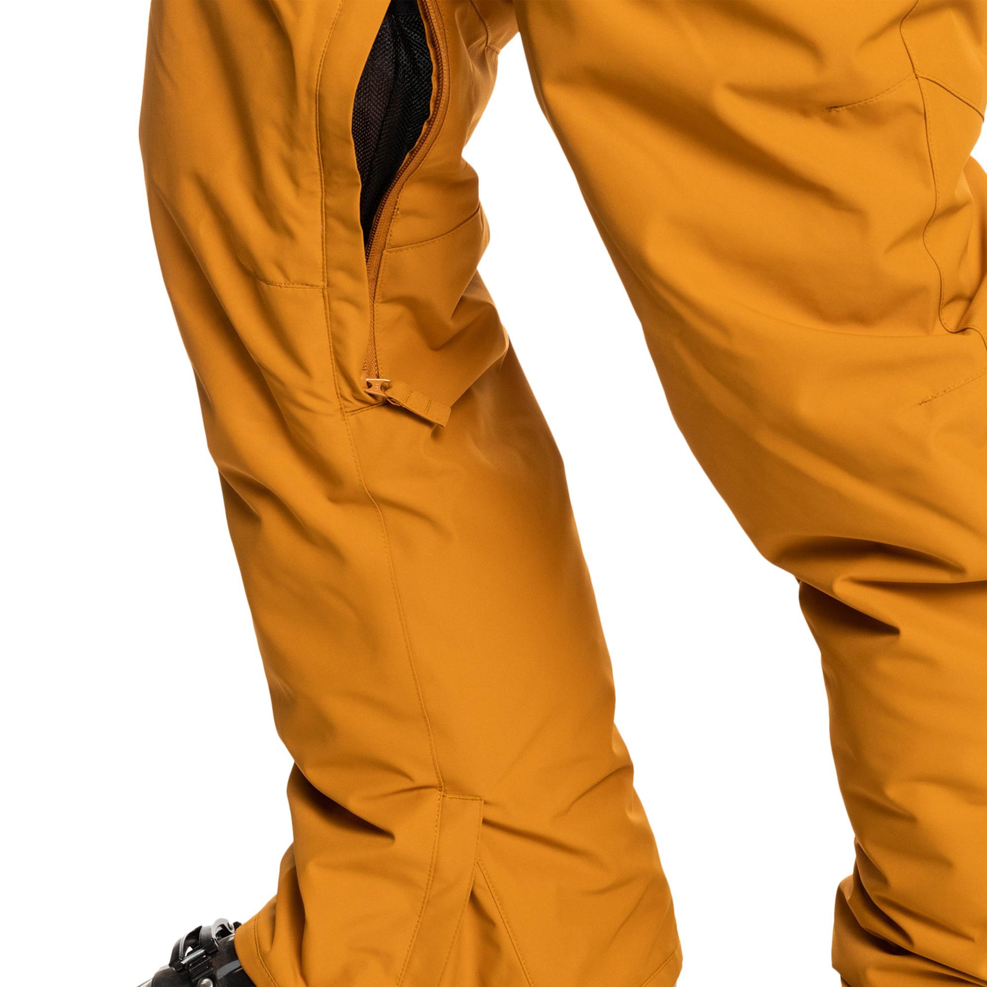 Quiksilver Estate Pt Erkek Kahverengi Snowboard Pantolonu