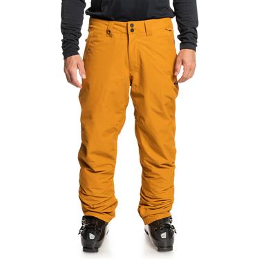  Quiksilver Estate Pt Erkek Kahverengi Snowboard Pantolonu
