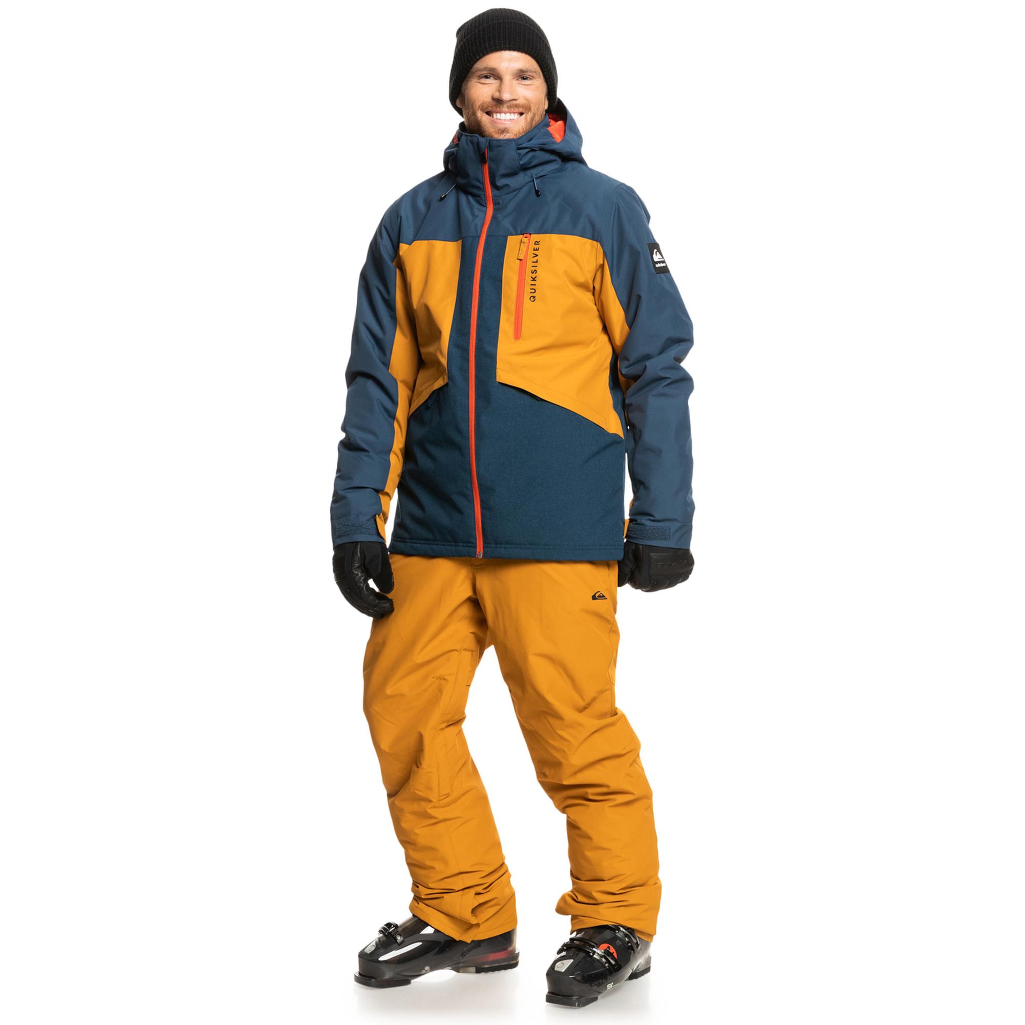 Quiksilver Estate Pt Erkek Kahverengi Snowboard Pantolonu