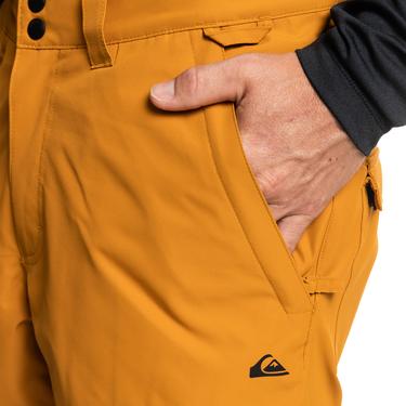  Quiksilver Estate Pt Erkek Kahverengi Snowboard Pantolonu