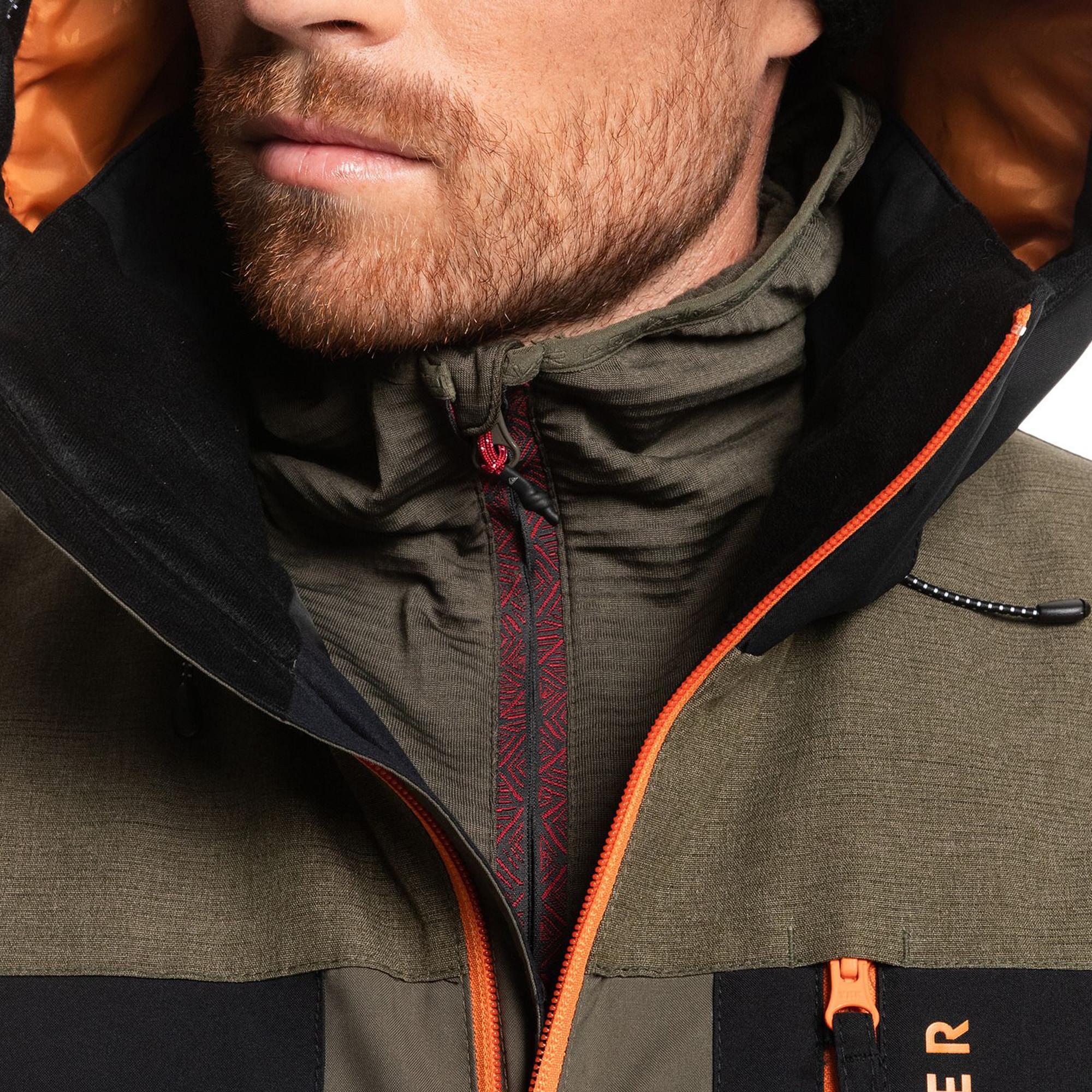 Quiksilver Dawson Erkek Yeşil Snowboard Ceketi