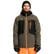 Quiksilver Dawson Erkek Siyah Snowboard Ceketi