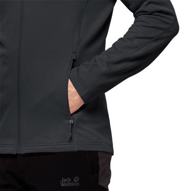 Jack Wolfskin Kolbenberg Fz Erkek Gri Polar Ceket