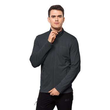  Jack Wolfskin Kolbenberg Fz Erkek Gri Polar Ceket