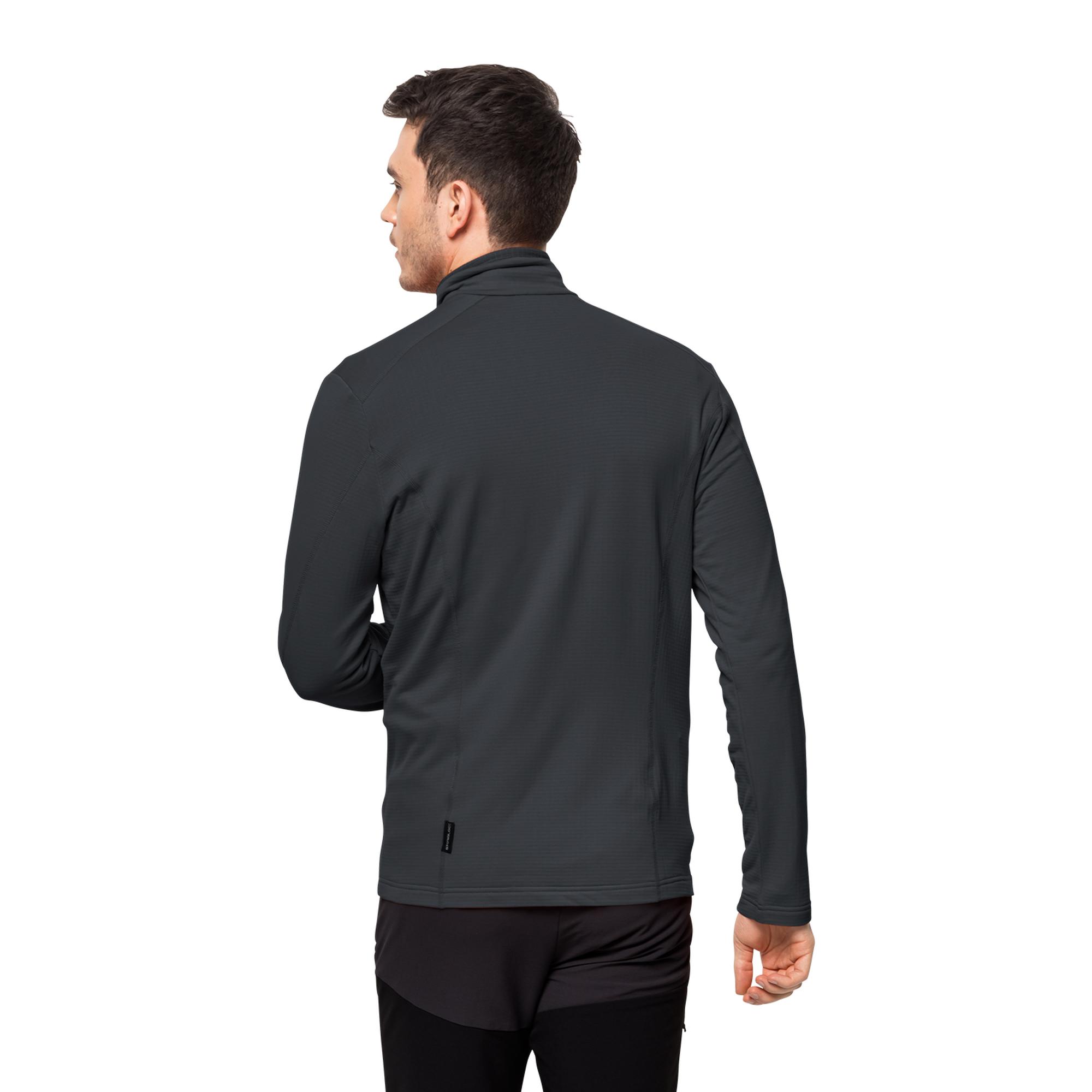 Jack Wolfskin Kolbenberg Fz Erkek Gri Polar Ceket