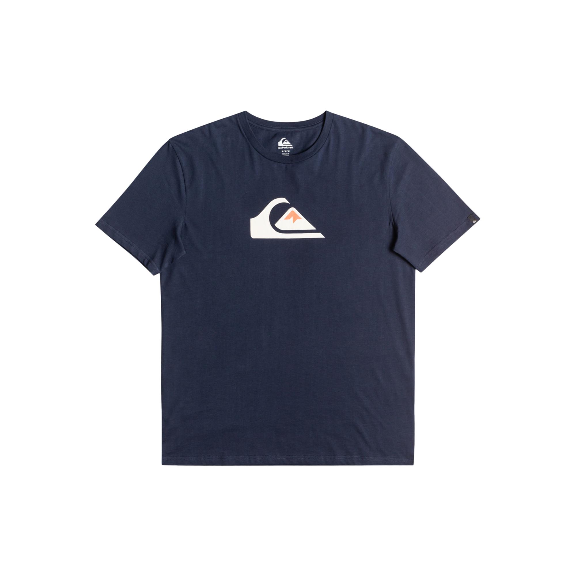 Quiksilver Complogo Erkek Mavi Tişört