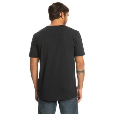  Quiksilver Complogo Erkek Siyah Tişört