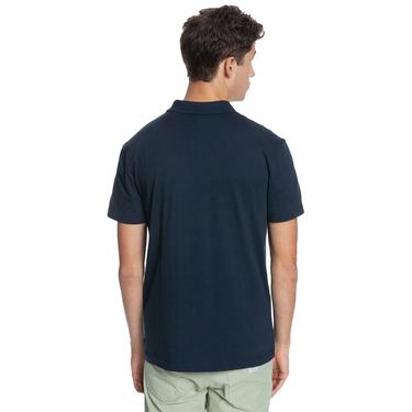  Quiksilver Essentialpolo Kttp Erkek Mavi Polo Tişört