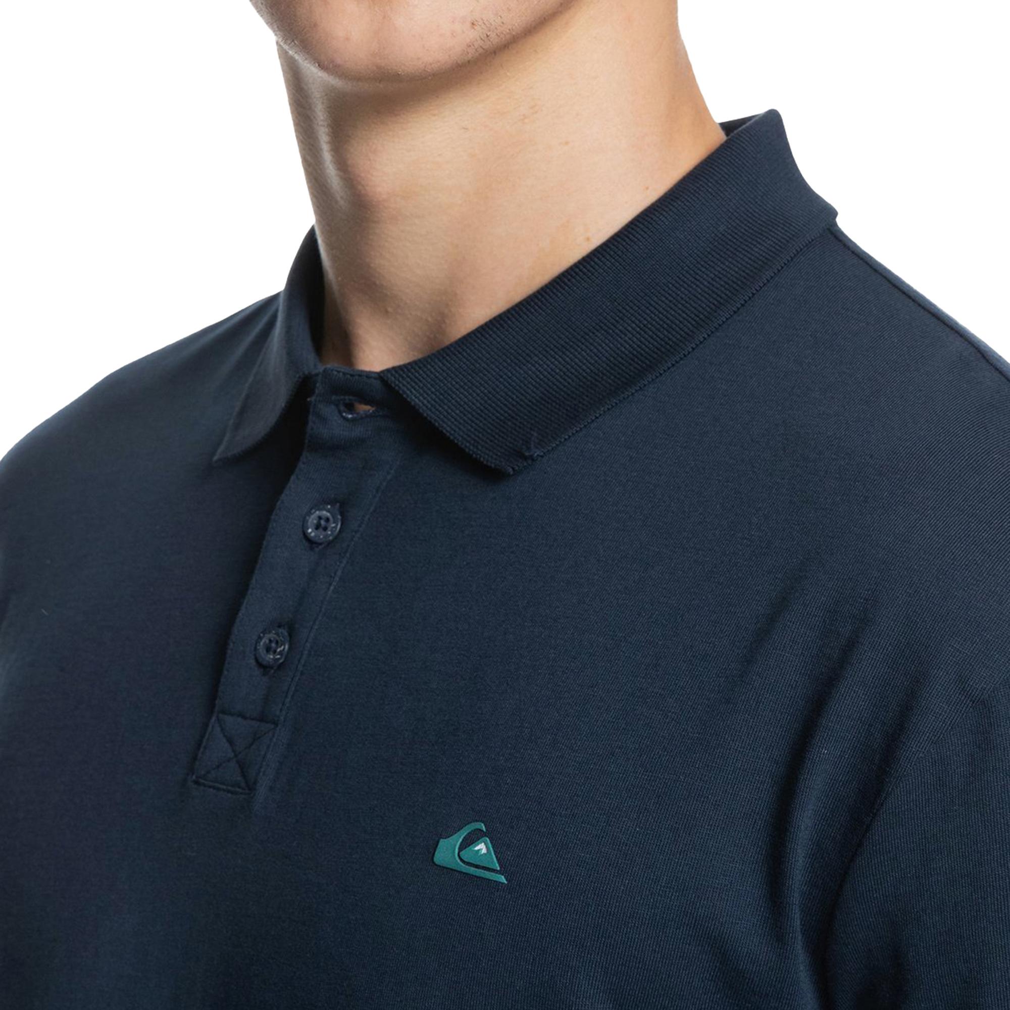 Quiksilver Essentialpolo Kttp Erkek Mavi Polo Tişört