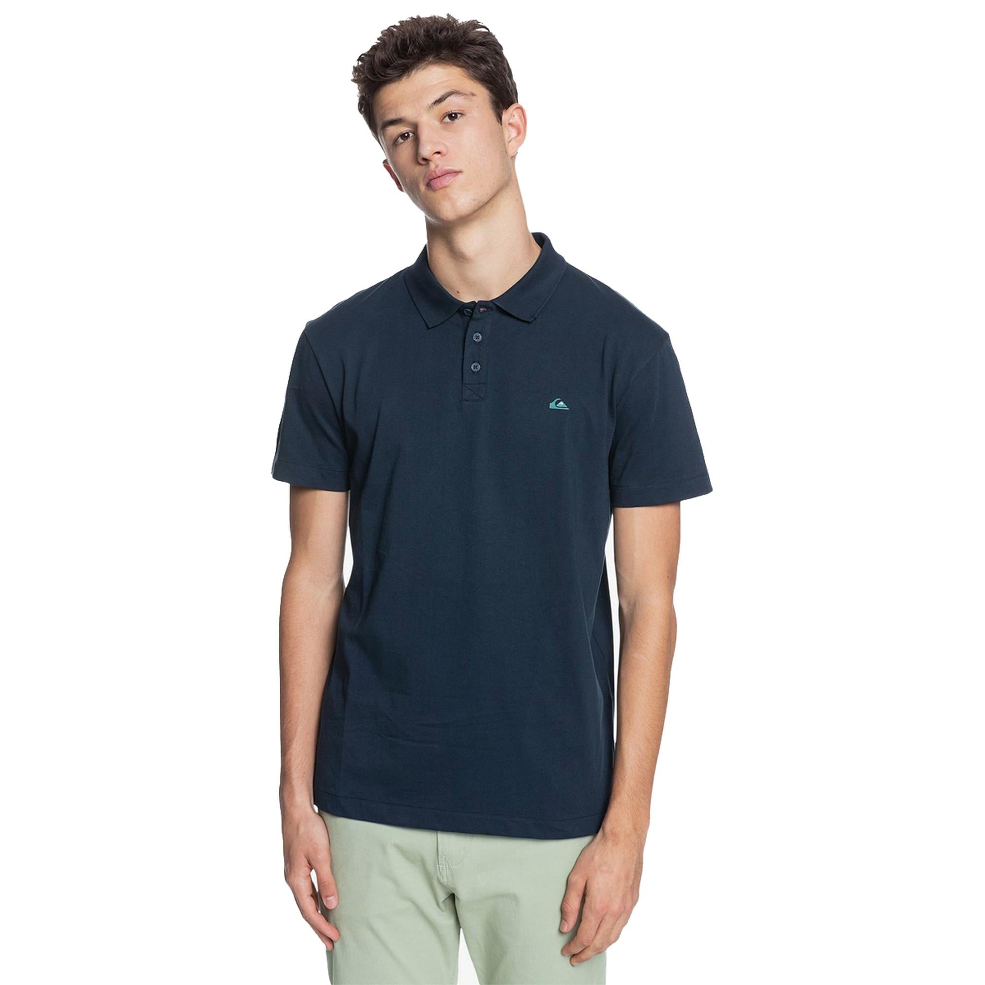 Quiksilver Essentialpolo Kttp Erkek Mavi Polo Tişört