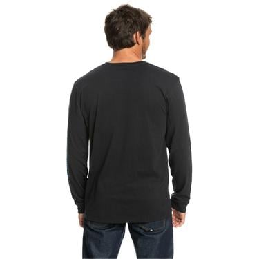  Quiksilver Omnilogo Erkek Siyah Tişört