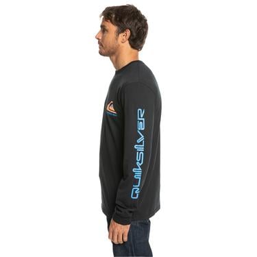  Quiksilver Omnilogo Erkek Siyah Tişört