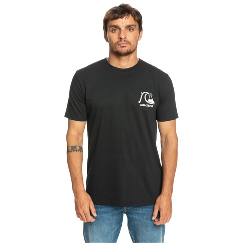  Quiksilver Theoriginaltee Erkek Siyah Tişört