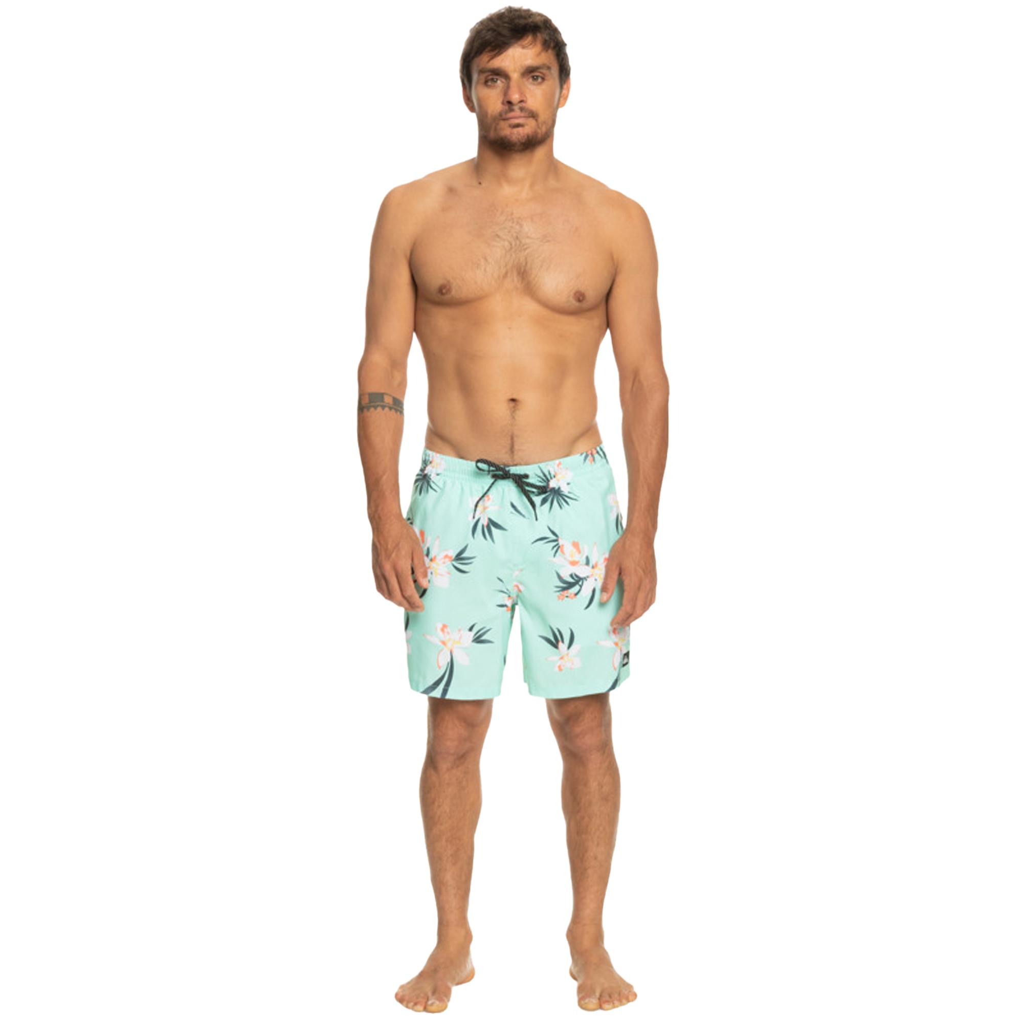 Quiksilver Erkek Volley Short Mix 17 M Jamv Beach Glass Günlük Giyim