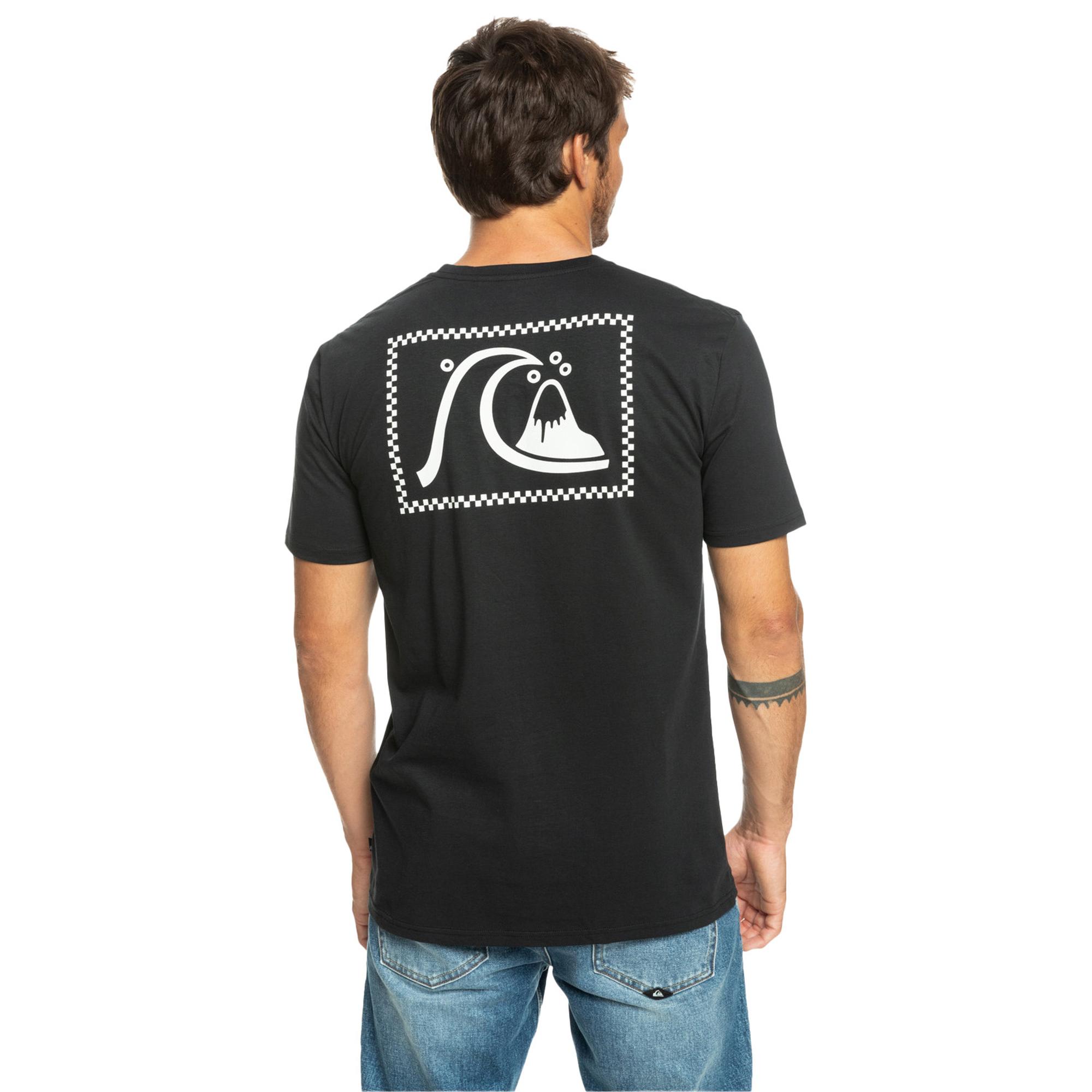 Quiksilver Theoriginaltee Erkek Siyah Tişört
