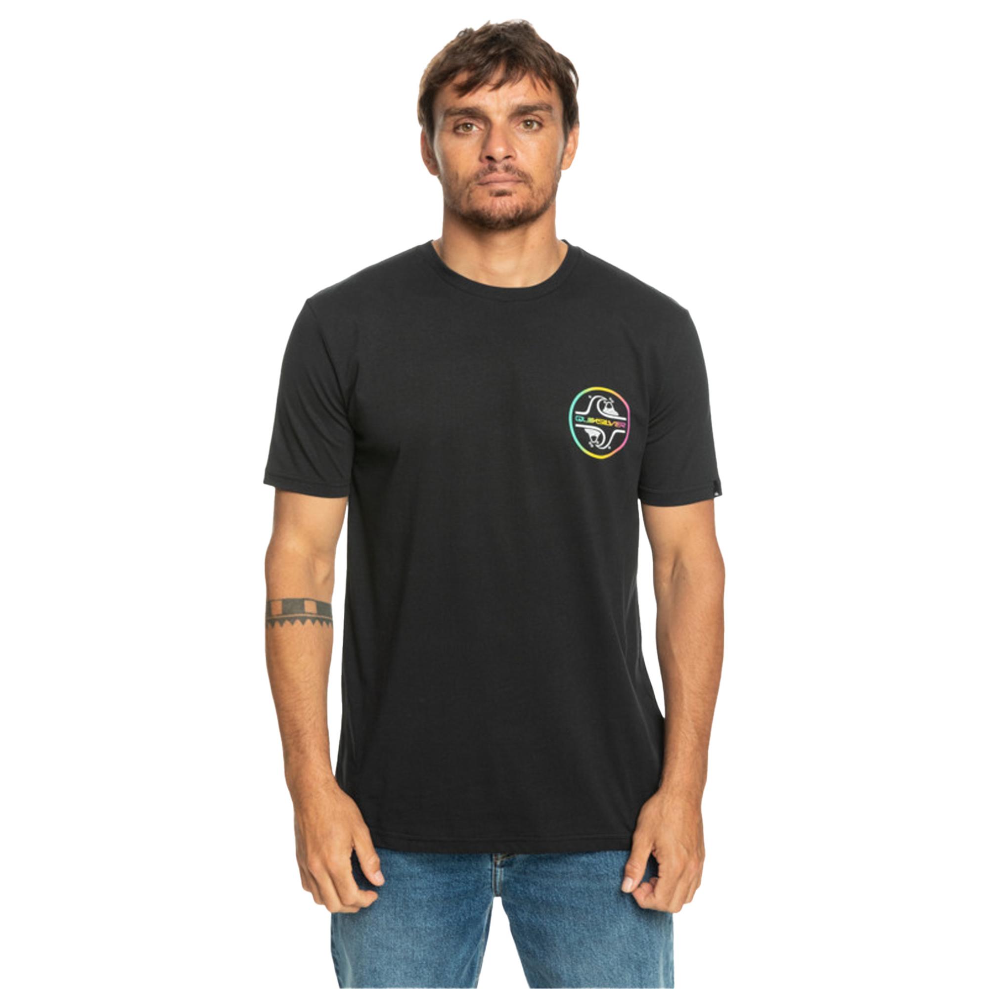 Quiksilver Corebubble Erkek Siyah Tişört