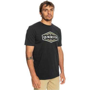 Quiksilver Shapesup Erkek Siyah Tişört