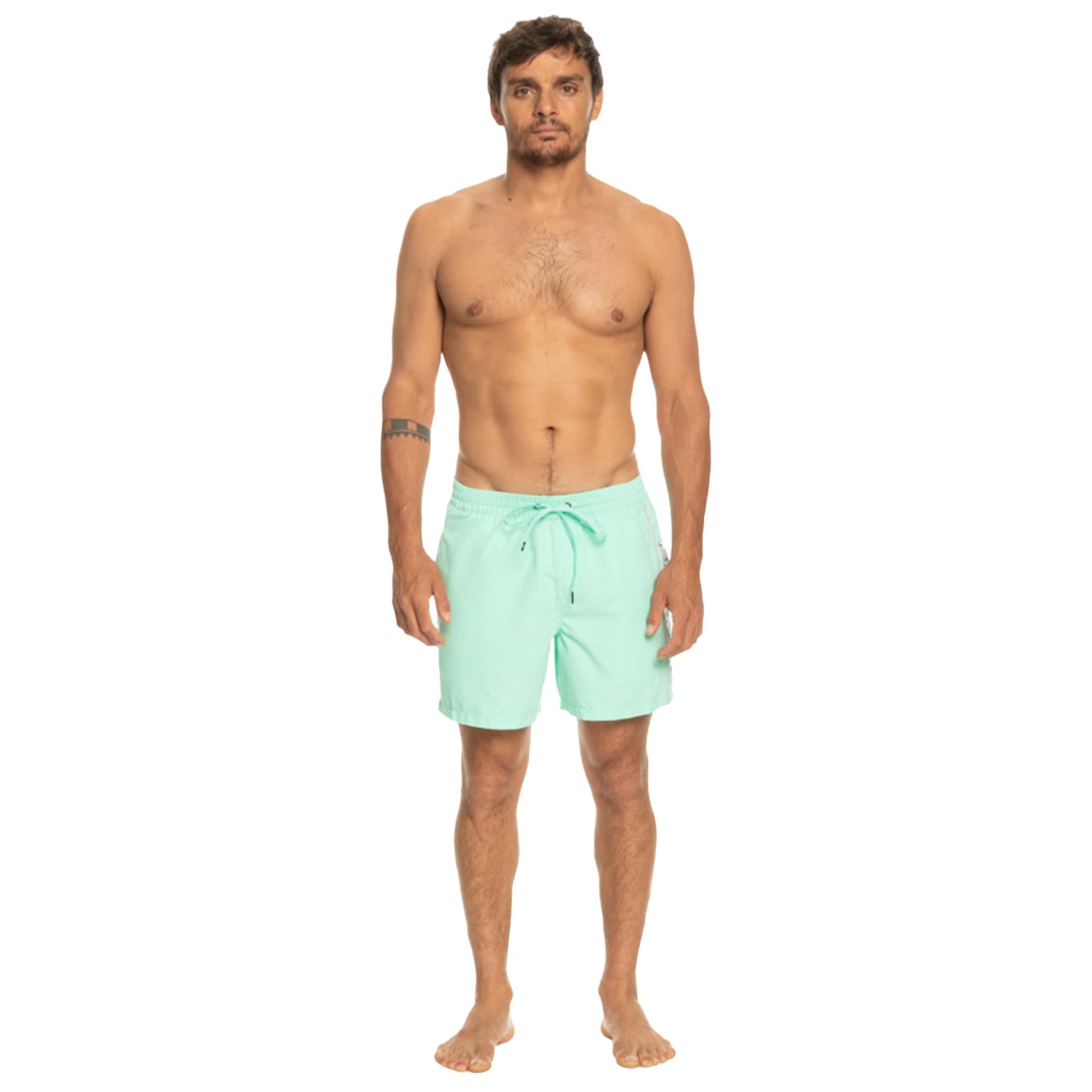 Quiksilver Erkek Volley Short Vert 16 M Jamv Beach Glass Günlük Giyim