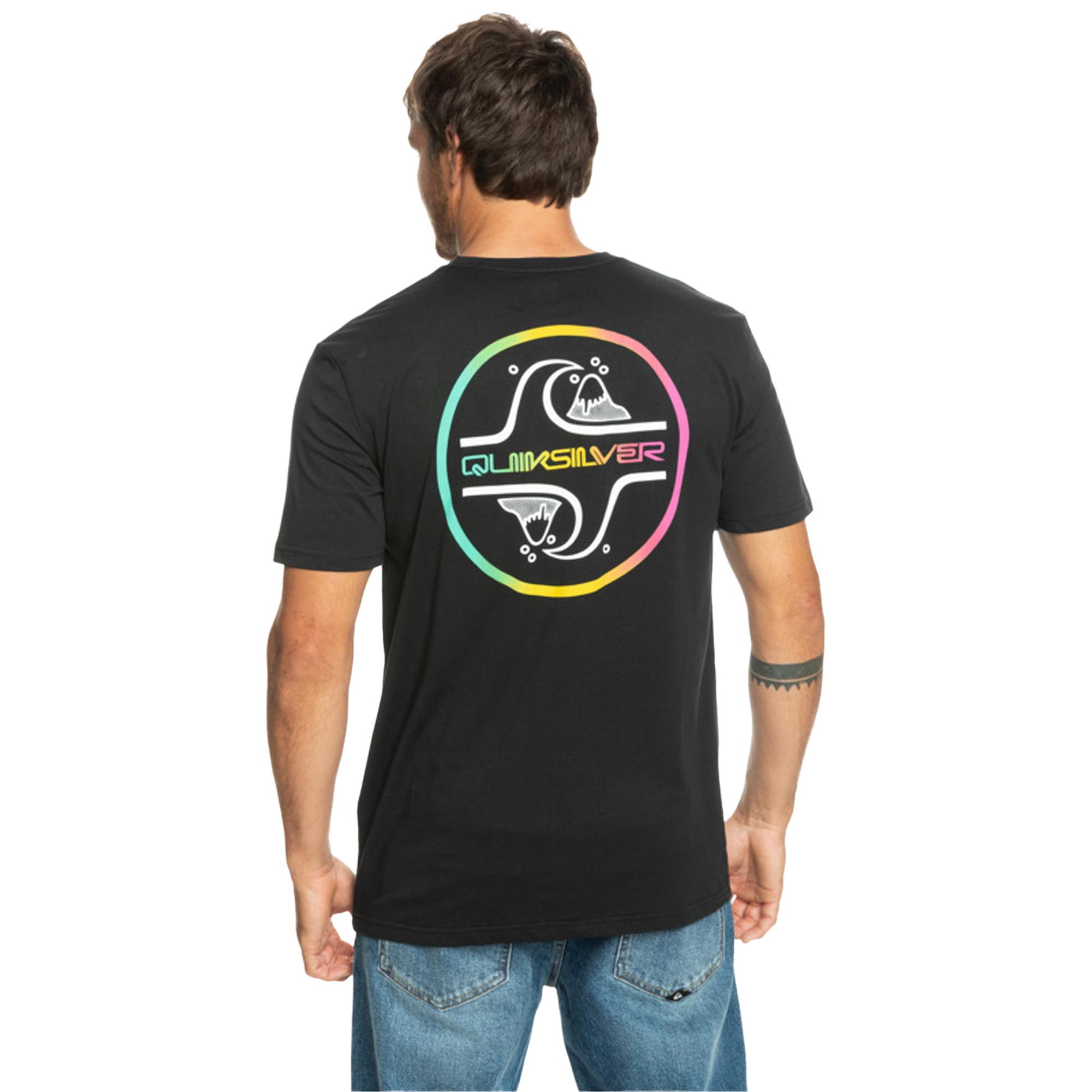 Quiksilver Corebubble Erkek Siyah Tişört