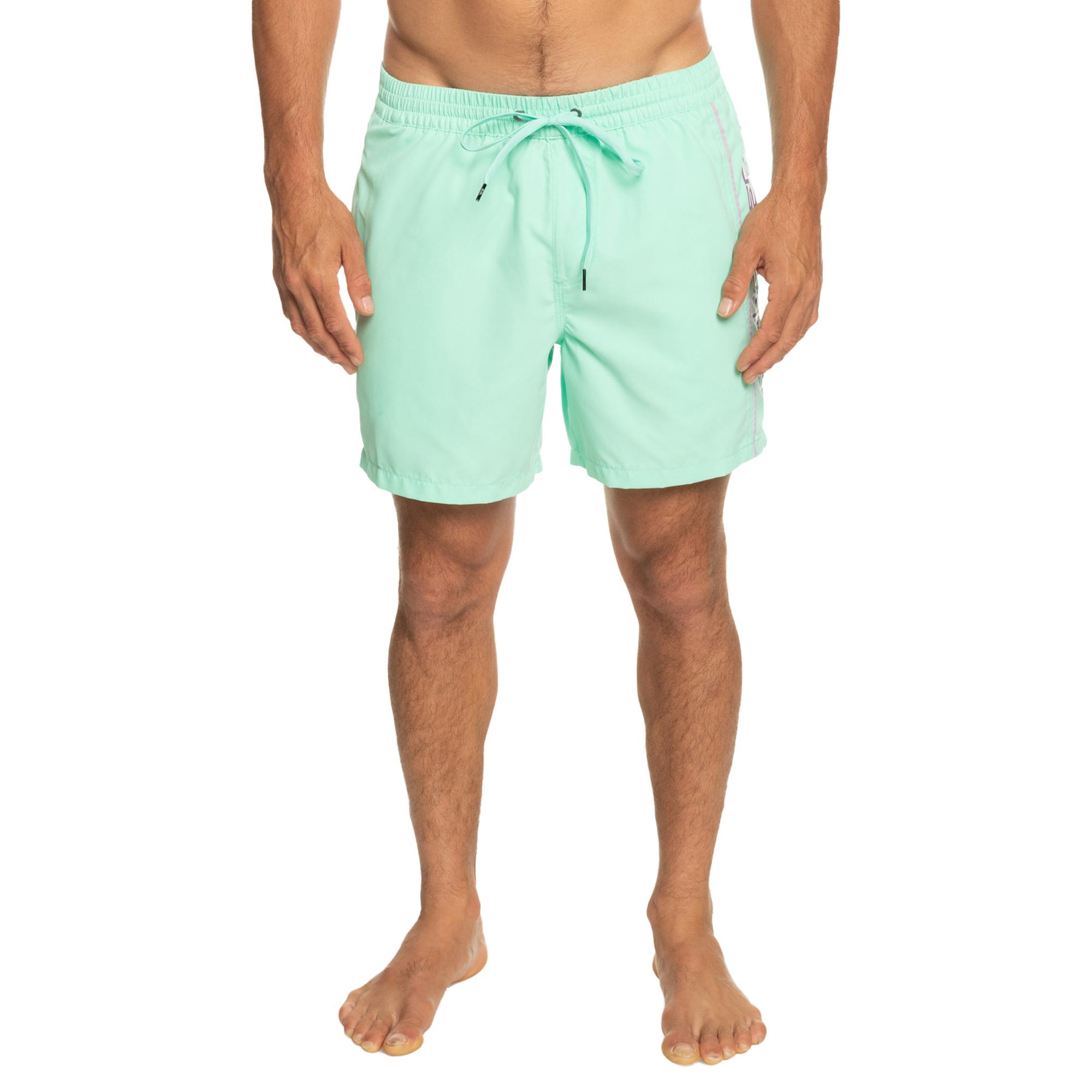 Quiksilver Erkek Volley Short Vert 16 M Jamv Beach Glass Günlük Giyim