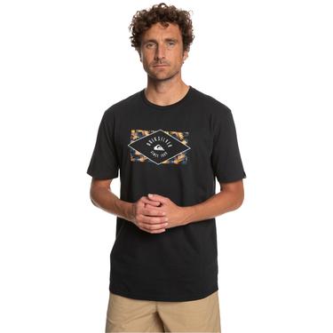  Quiksilver Circledline Erkek Siyah Tişört