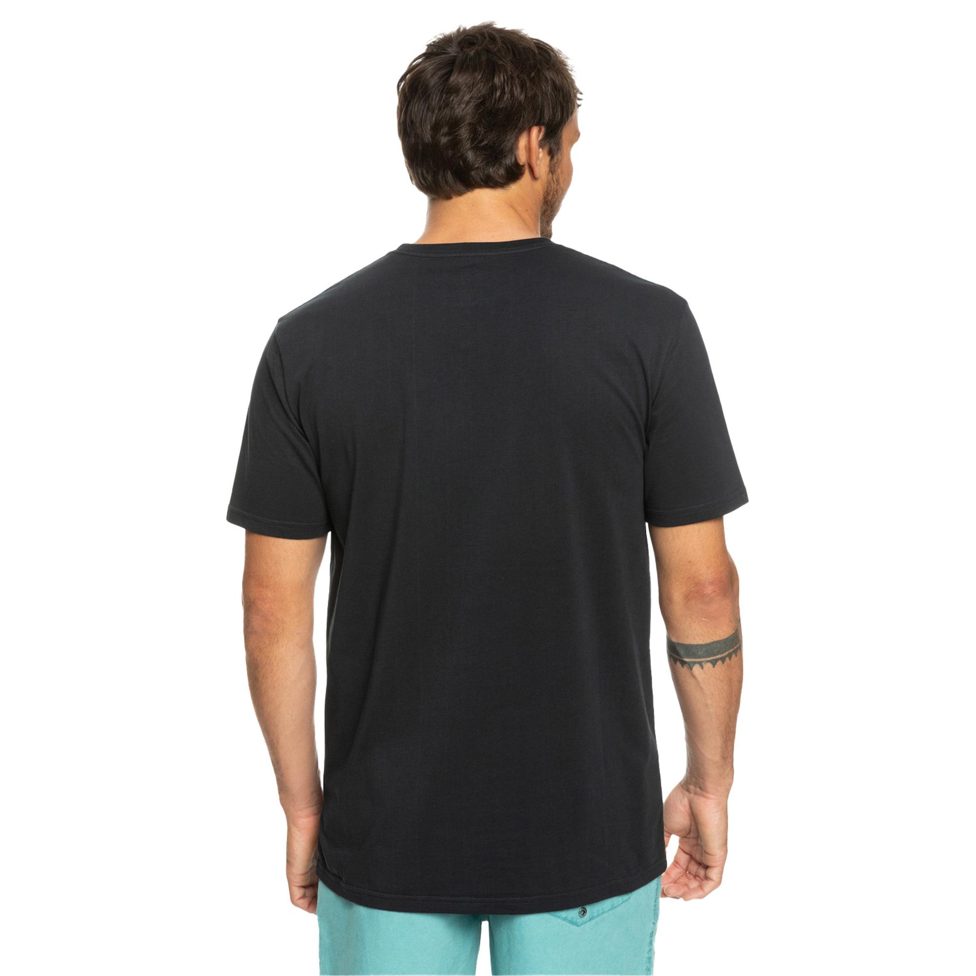 Quiksilver Mwminilogo Erkek Siyah Tişört