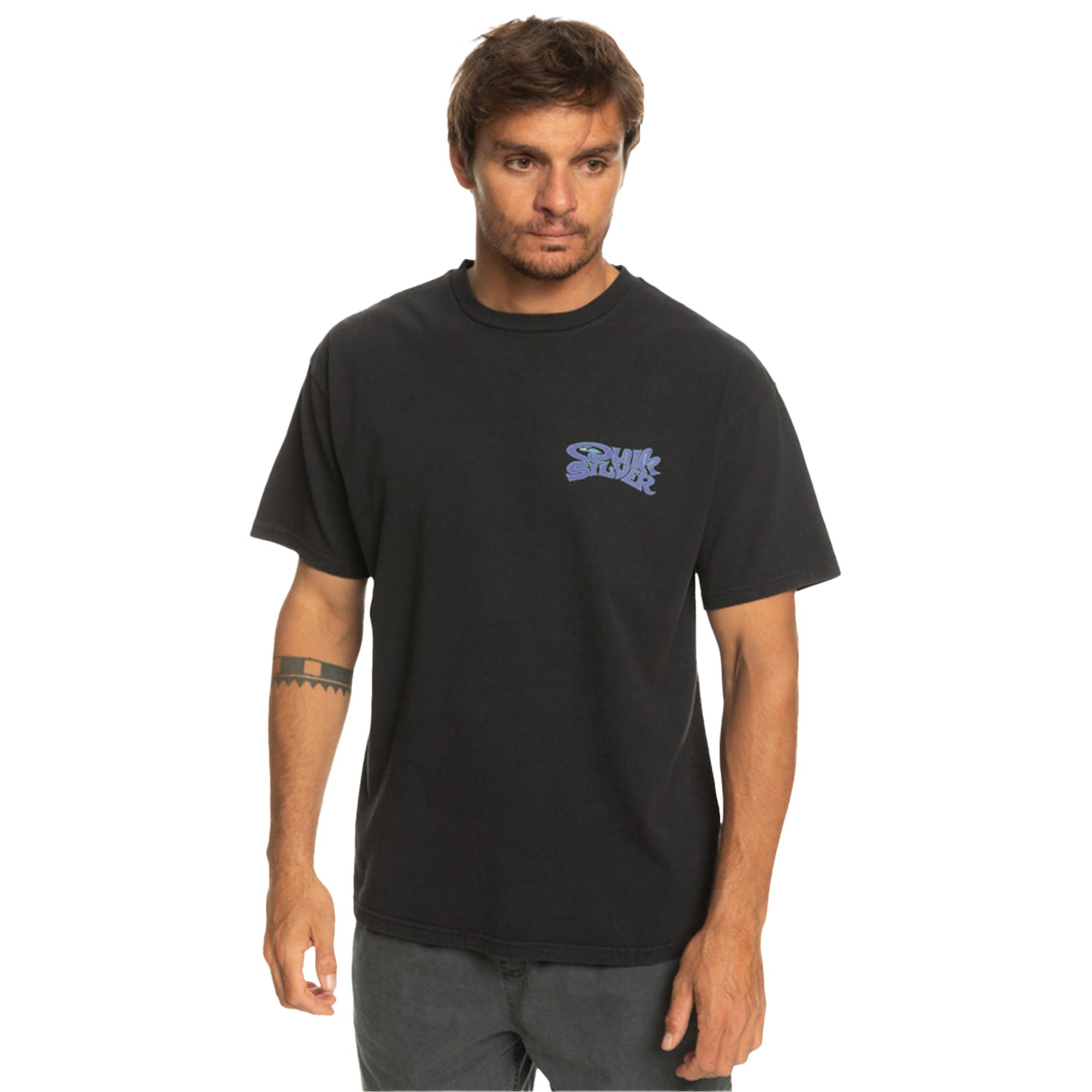 Quiksilver Thorndog Erkek Siyah Tişört