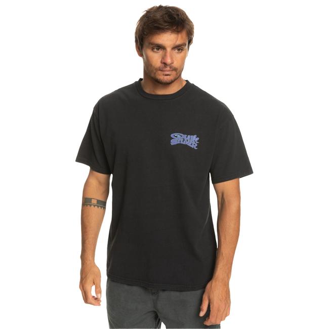  Quiksilver Thorndog Erkek Siyah Tişört