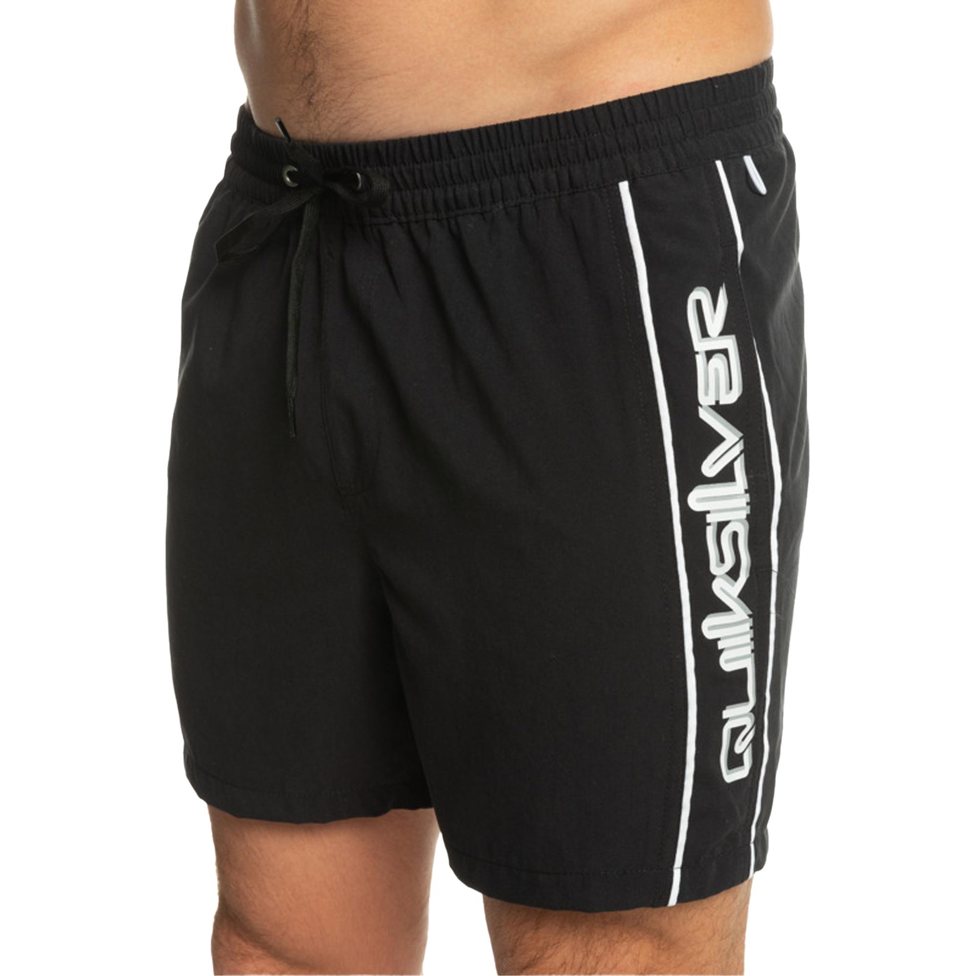 Quiksilver Erkek Volley Short Vert 16 M Jamv Siyah Günlük Giyim