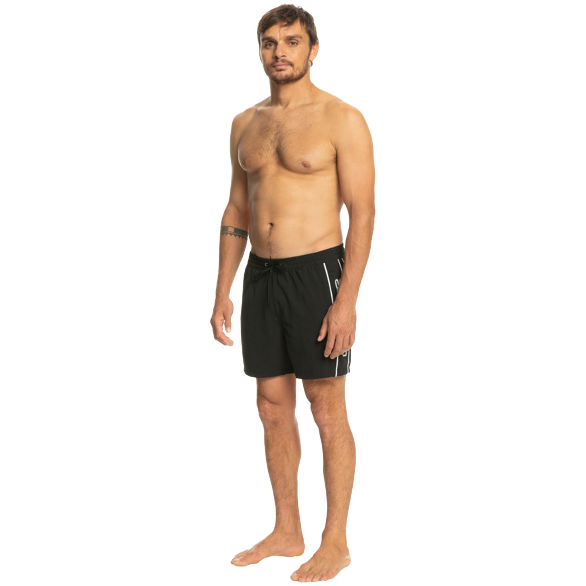 Quiksilver Erkek Volley Short Vert 16 M Jamv Siyah Günlük Giyim